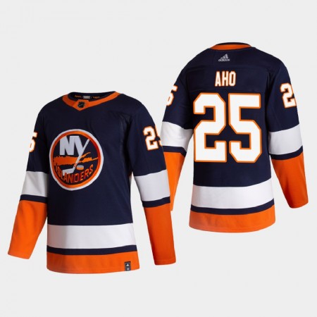 Herren Eishockey New York Islanders Trikot Sebastian Aho 25 2020-21 Reverse Retro Authentic